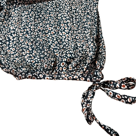 HAVER LONDON Easy Care Poly Bubble Hem Top Bubble Sleeves Fully Lined US Sz 1X - Picture 9 of 11